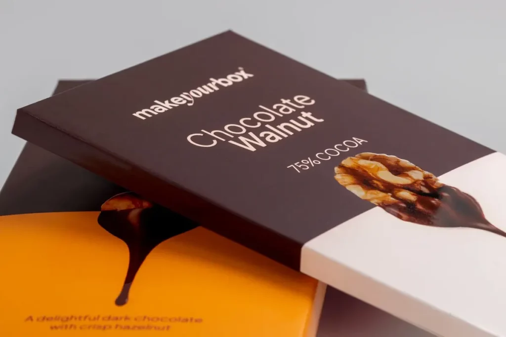 Boxen für Schokoladentafeln