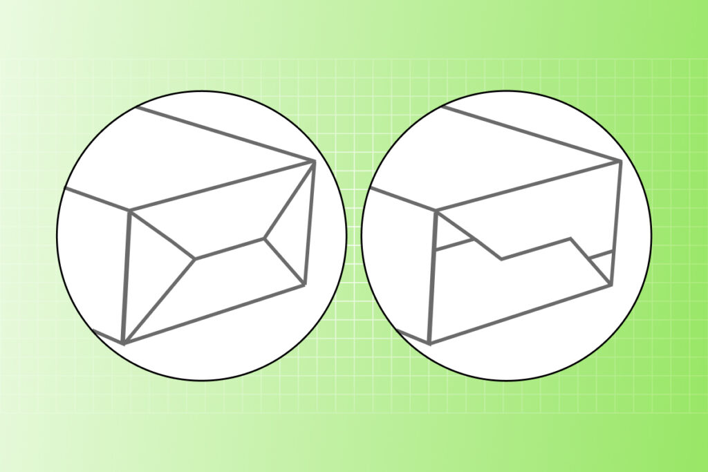 Fondo de las cajas