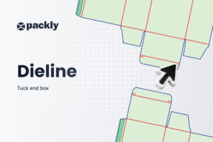 Dieline: tuck end box
