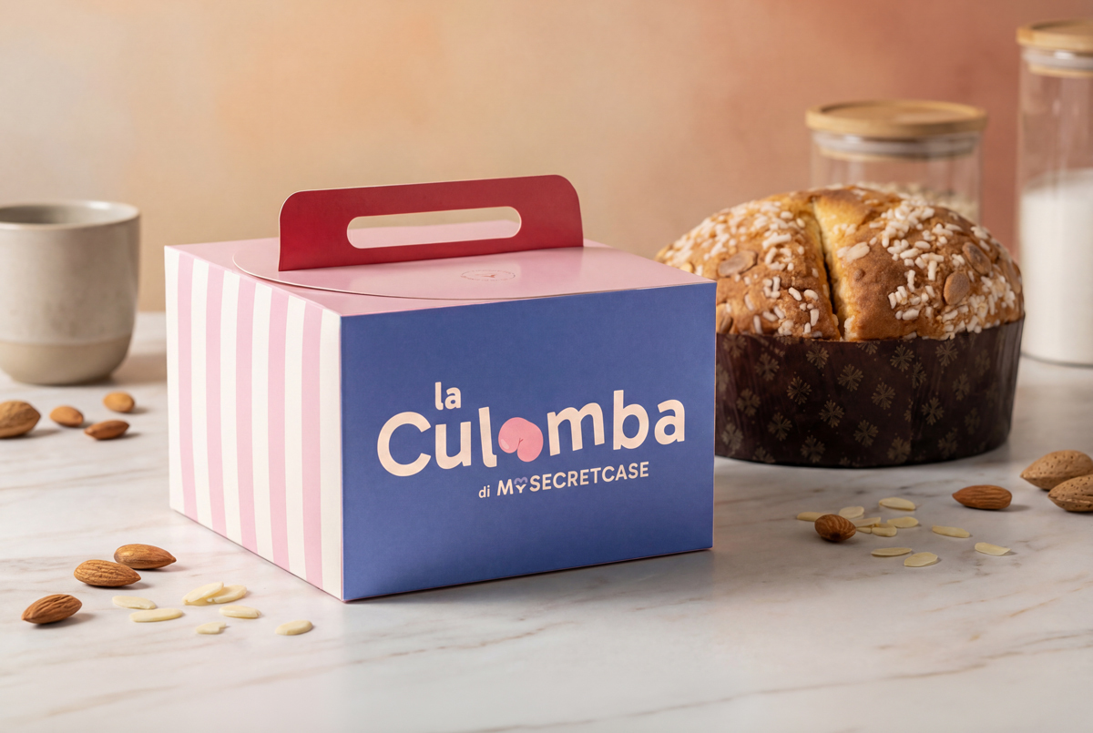 Packaging per la Culomba di MySecretCase realizzato da Packly