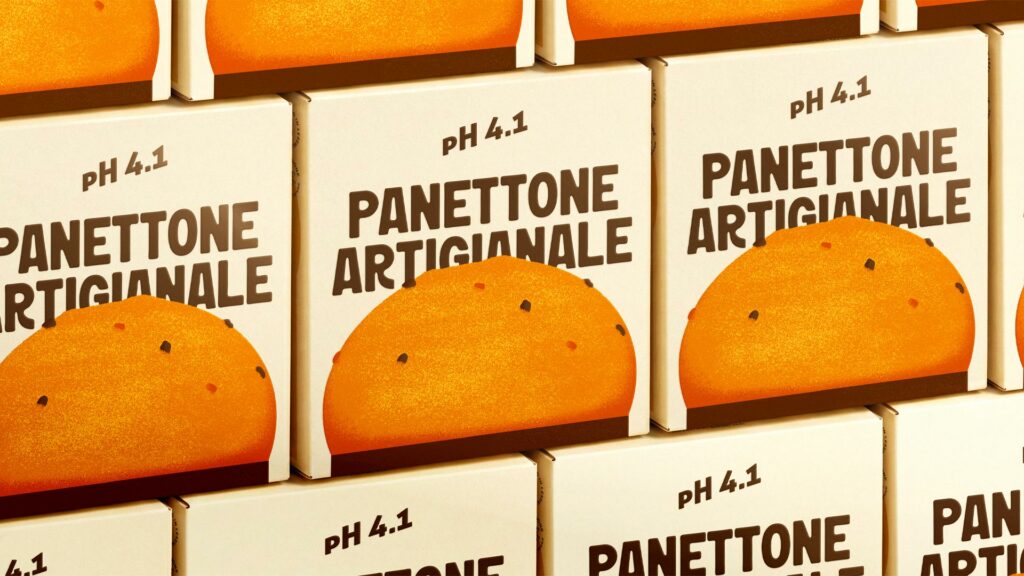 Gamme de boîtes pour panettone