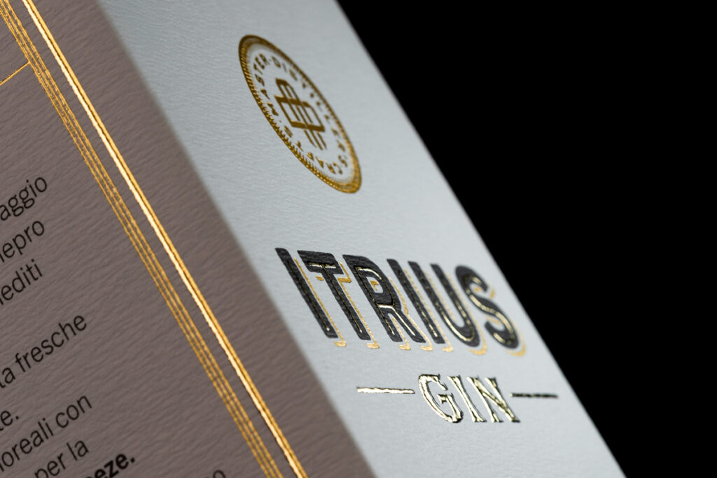Luxusverpackung für Getränke Itrius Gin